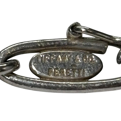 TIFFANY & CO. Elsa Peretti Curved Heart Bracelet Silver