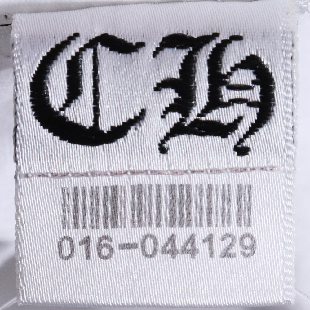 CHROME HEARTS Back Arch Logo CH Plus T-Shirt White Size M