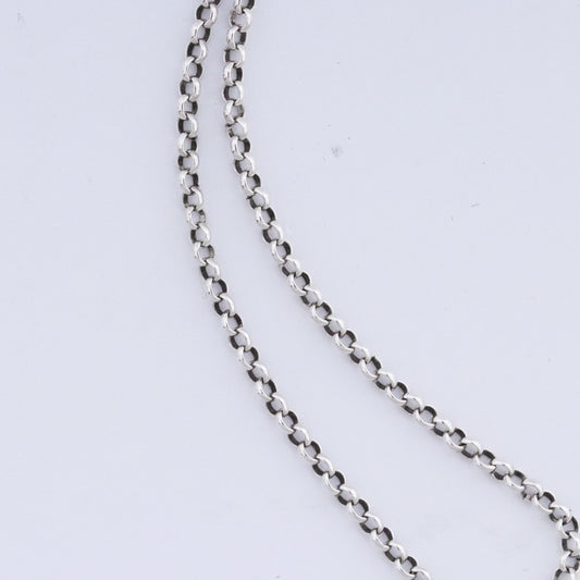 CHROME HEARTS 18inch Roll Necklace Silver Size ONE SIZE