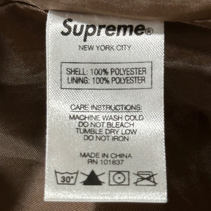 SUPREME 18SS Tiger Stripe Track Jacket Brown Size L
