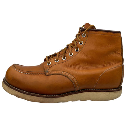 REDWING Irish Setter 6" Moc-Toe Boots Brown Size 9E