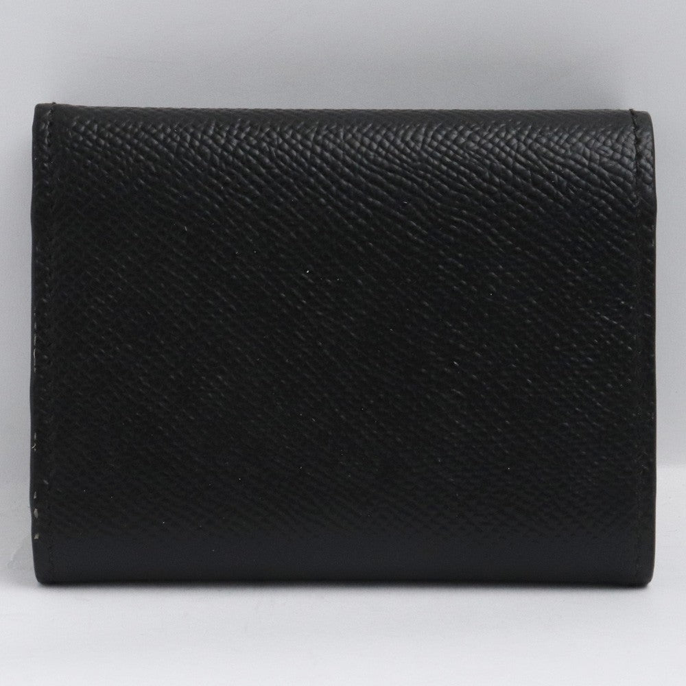 DOLCE&GABBANA Tri-Fold Mini Wallet Black Size F
