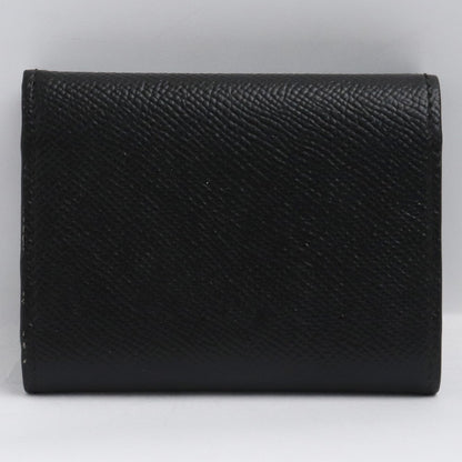 DOLCE&GABBANA Tri-Fold Mini Wallet Black Size F