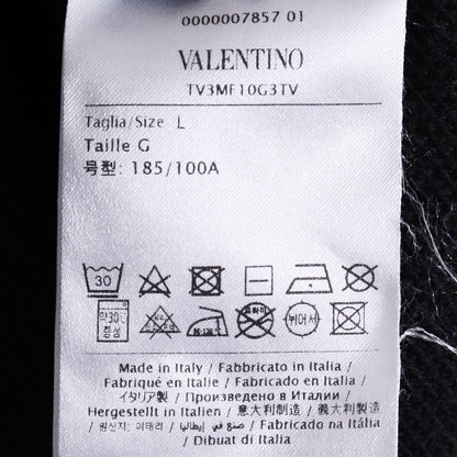 VALENTINO VLTN Logo Long Sleeve Sweatshirt Black Size L