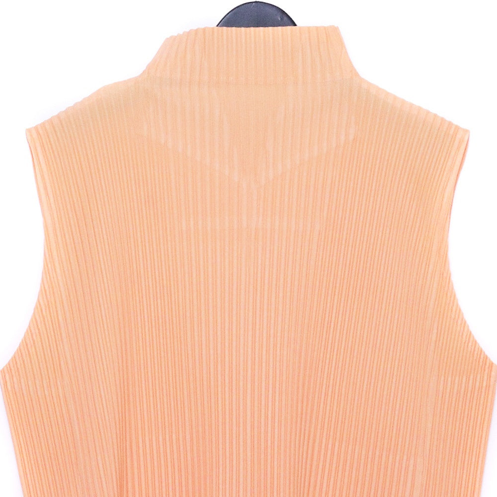 HOMME PLISSE ISSEY MIYAKE 26SS Monthly Vest Orange Size 2