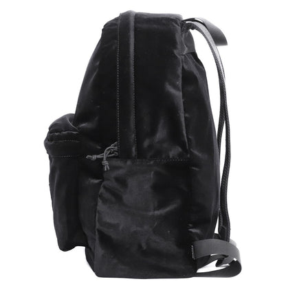 SUPREME 25AW Velvet Backpack Black Size F