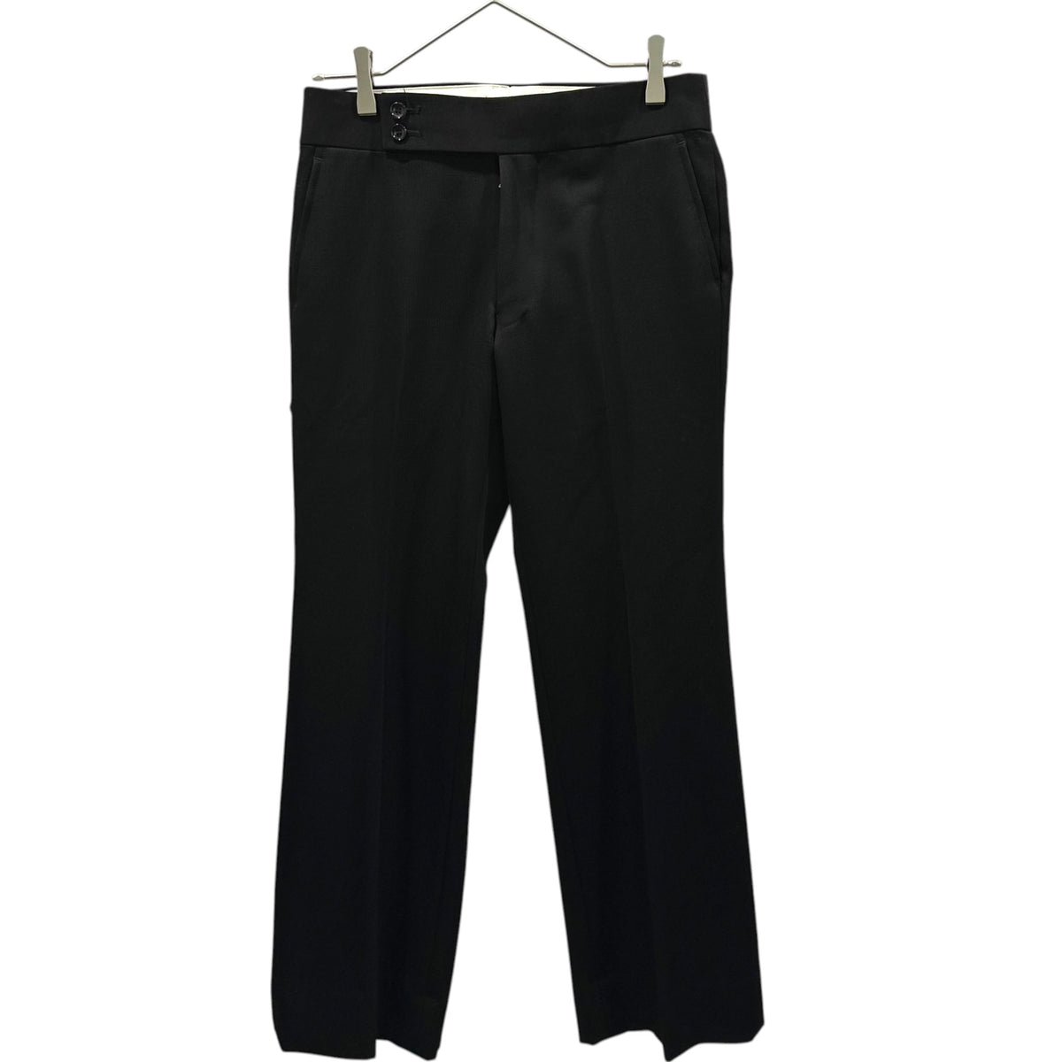 COMME des GARCONS 04AW Wool Straight Pants Black Size M