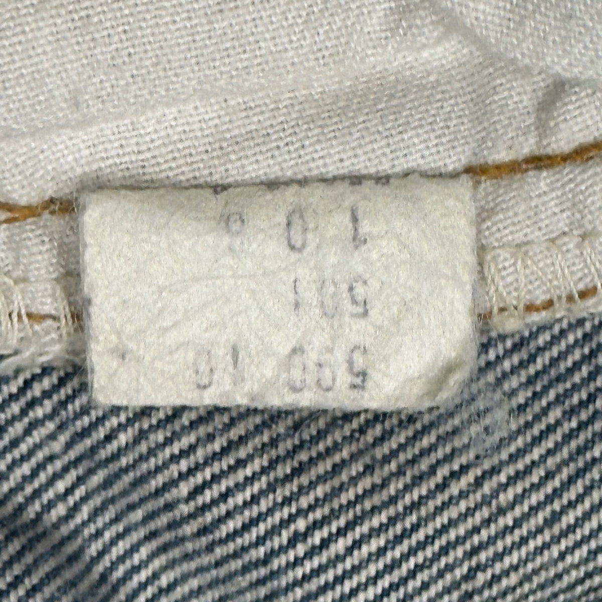 Levi's 80s Vintage 501 Late 66 Selvedge Jeans Pants Size W35
