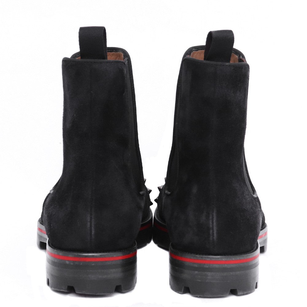 CHRISTIAN LOUBOUTIN Melon Spikes Boots Black Size EU 41