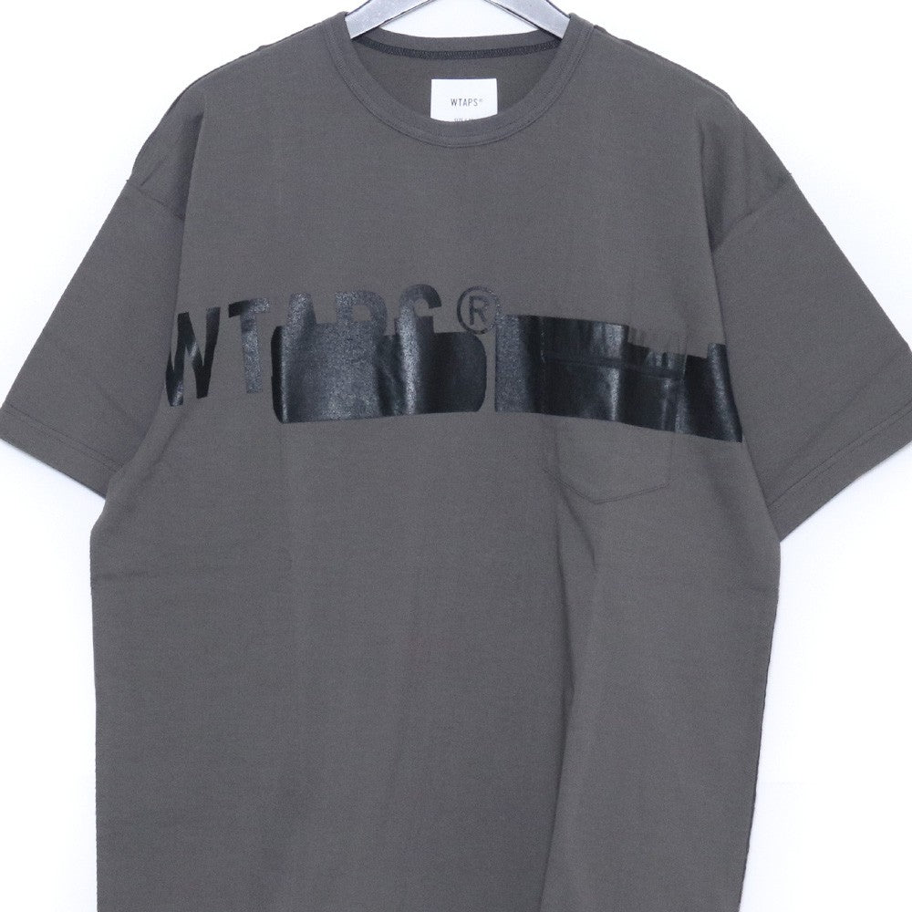 WTAPS LIM SS Cotton Printed T-Shirt Khaki Size 3
