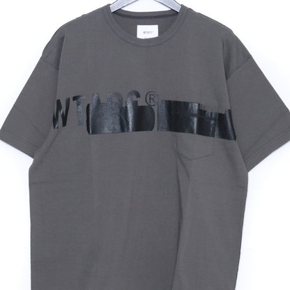 WTAPS LIM SS Cotton Printed T-Shirt Khaki Size 3