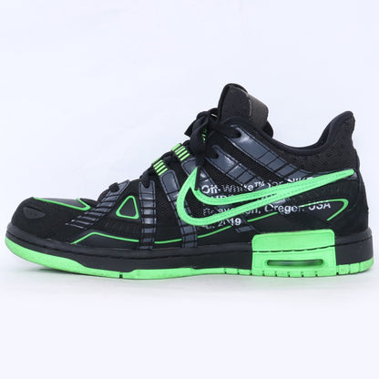 OFF-WHITE AIR RUBBER DUNK LOW Sneakers Black Size 26.5cm