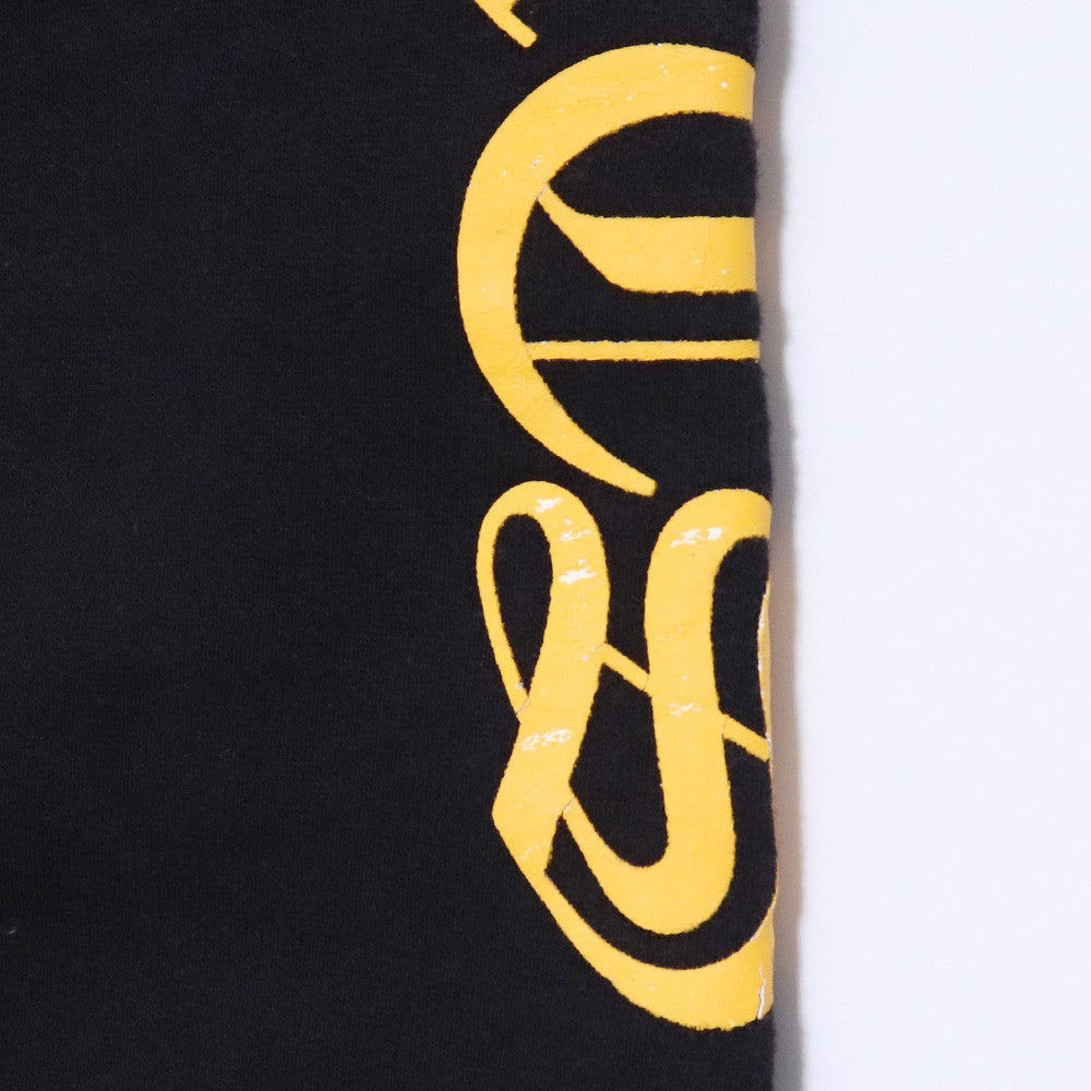 Chrome Hearts Side Logo Sweatpants Black Yellow Pants Size M