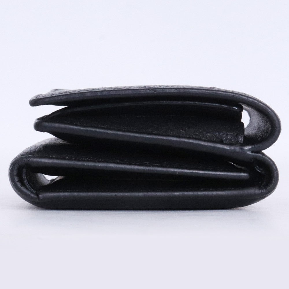 LOEWE Tri-Fold Wallet Black Size F
