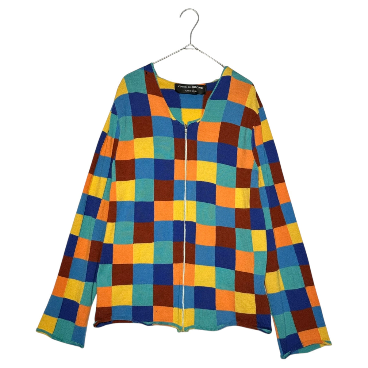 COMME des GARCONS HOMME PLUS 01AW Panel Cardigan Mix
