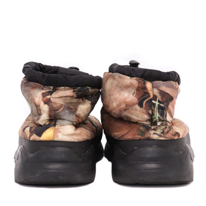 Supreme x TNF 16AW Nuptse Bootie Leaf Camo Boots Size 26cm