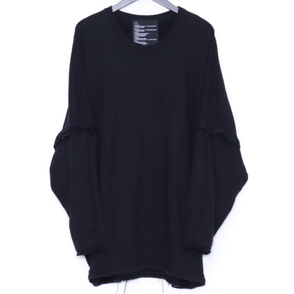NUDE:MASAHIKO MARUYAMA Oversize Sweatshirt Black Size 2