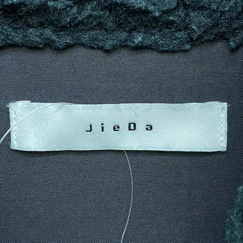 JIEDA 23AW Boa Overshirt Jacket Black Size 2
