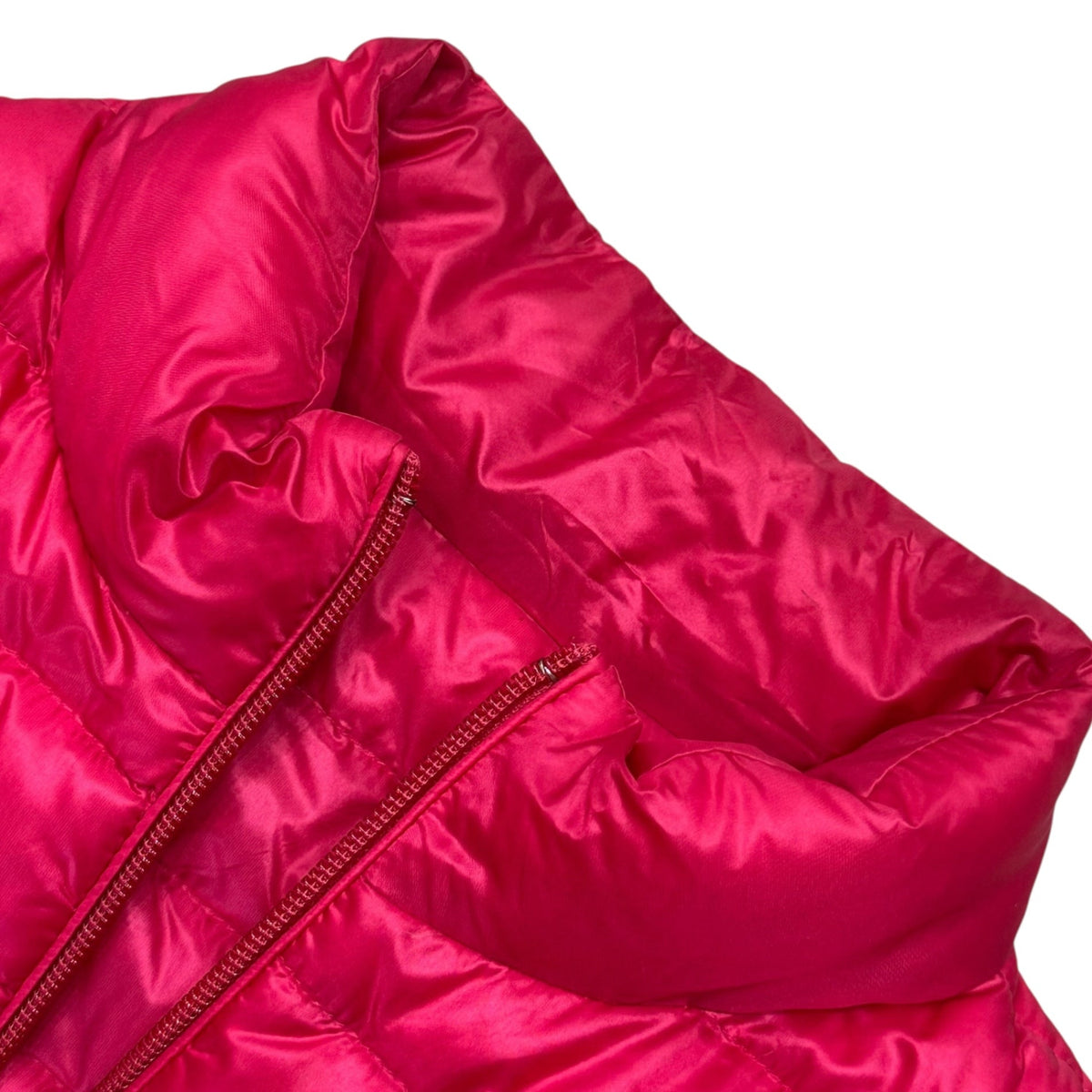 MONCLER AMITA Layered Ruffled Hem Light Jacket Pink Size 3