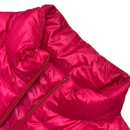 MONCLER AMITA Layered Ruffled Hem Light Jacket Pink Size 3