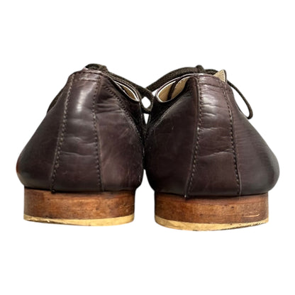Christopher Nemeth 00s Toe-Stitched Dark Brown Sneakers Size 27.0cm