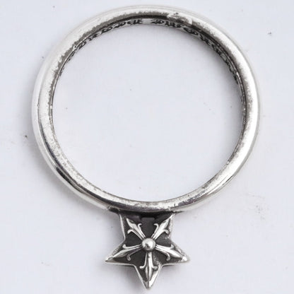 CHROME HEARTS Bubblegum Star Ring Silver Size ONE SIZE