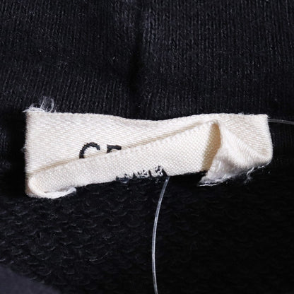 CELINE Back Print Logo Pullover Hoodie Black Size XS