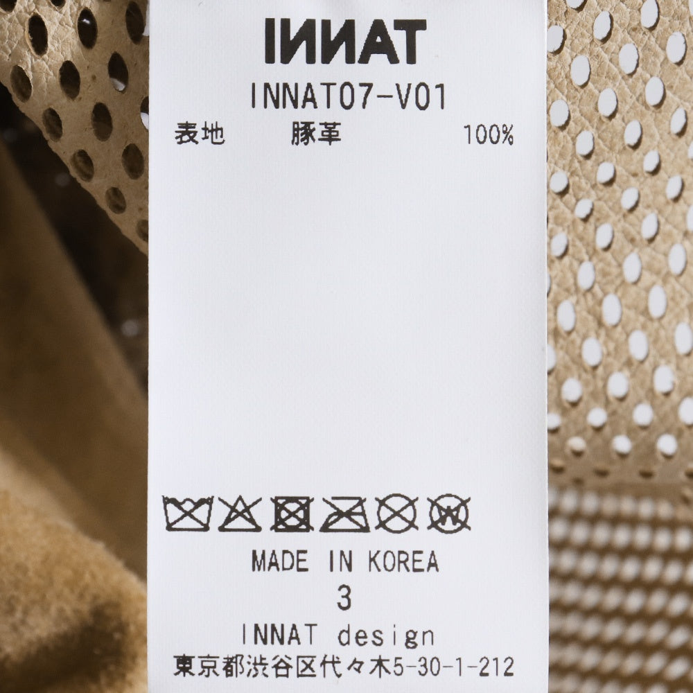 Innat 25SS Suede Mesh Vest Size 3