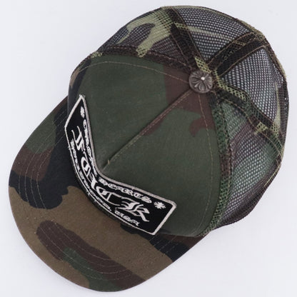 CHROME HEARTS Fuck Camo Trucker Cap Size F