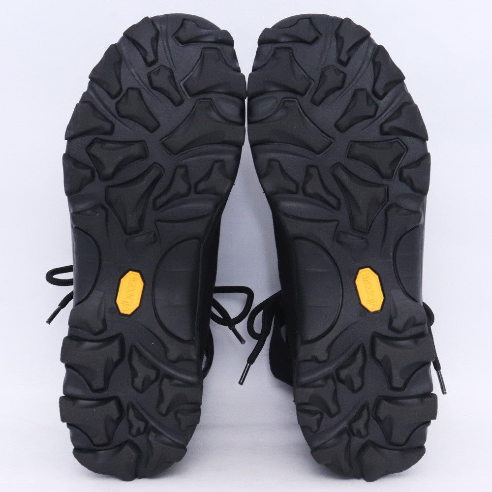 YOHJI YAMAMOTO PH 21SS Canvas Cut Work Boots Black Size 2