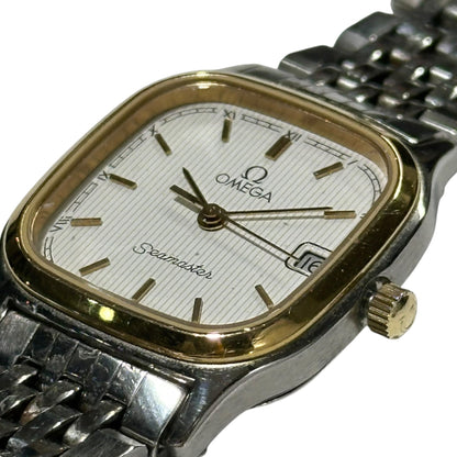 OMEGA Vintage Seamaster Date Square Quartz Watch