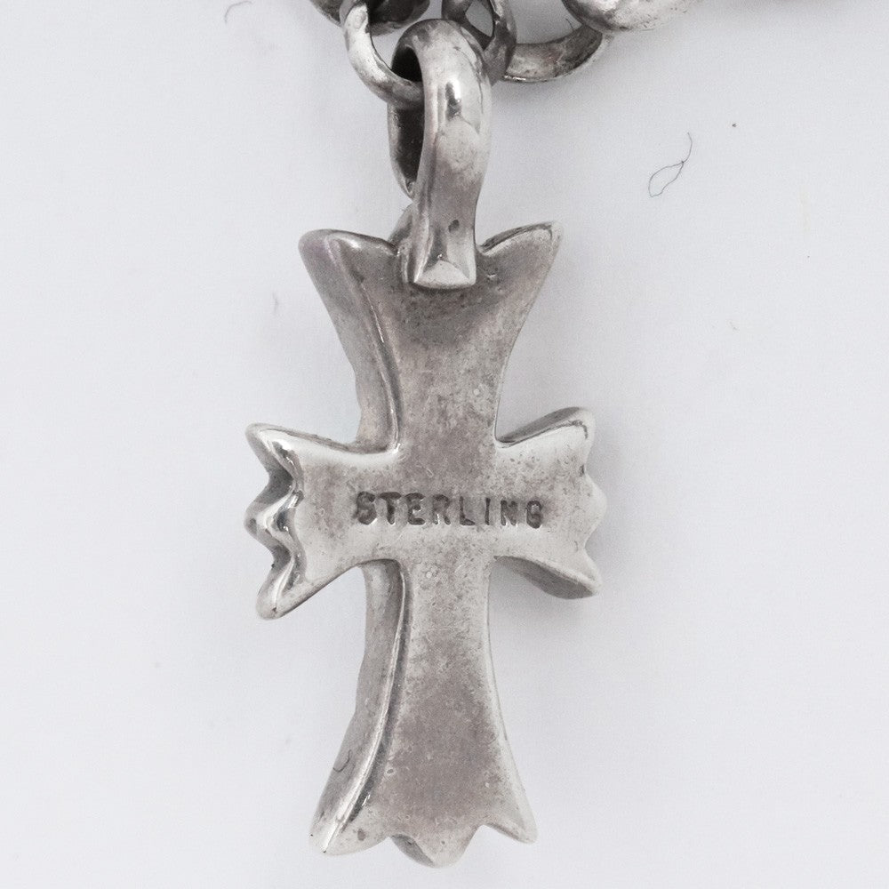 RH JEWELRY Turquoise Cross Necklace Silver Size F