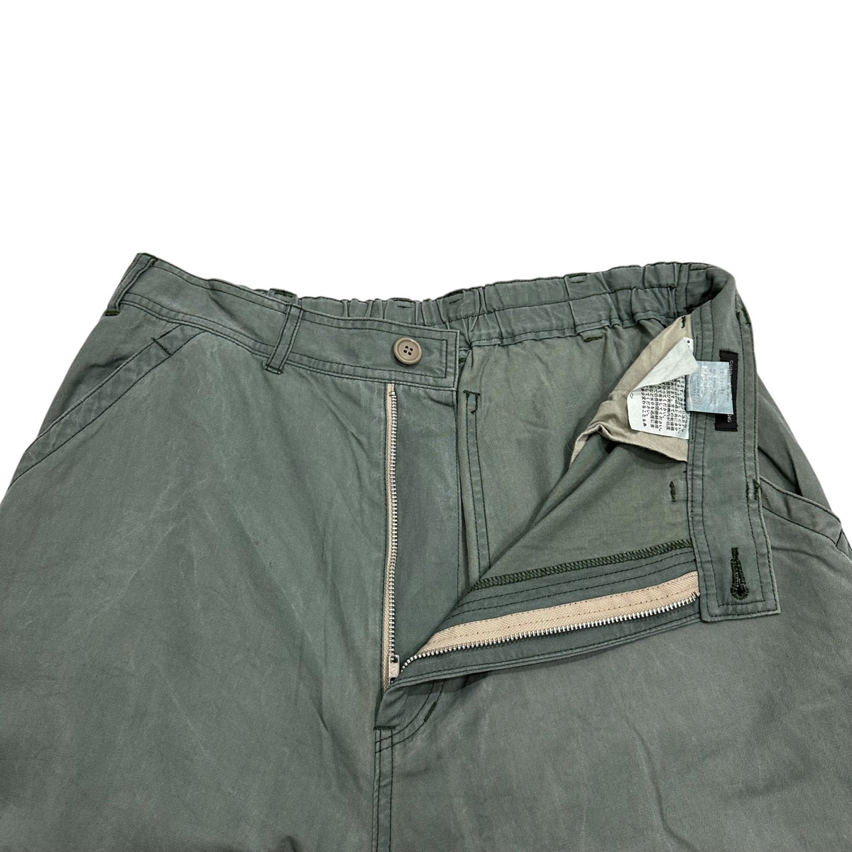 COMME des GARCONS HOMME PLUS 95SS Dyed Pants Khaki Size S