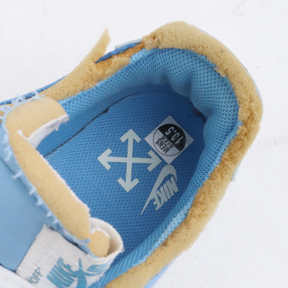 NIKE x OFF-WHITE Air Force 1 Low Blue Sneakers Size 28.5cm