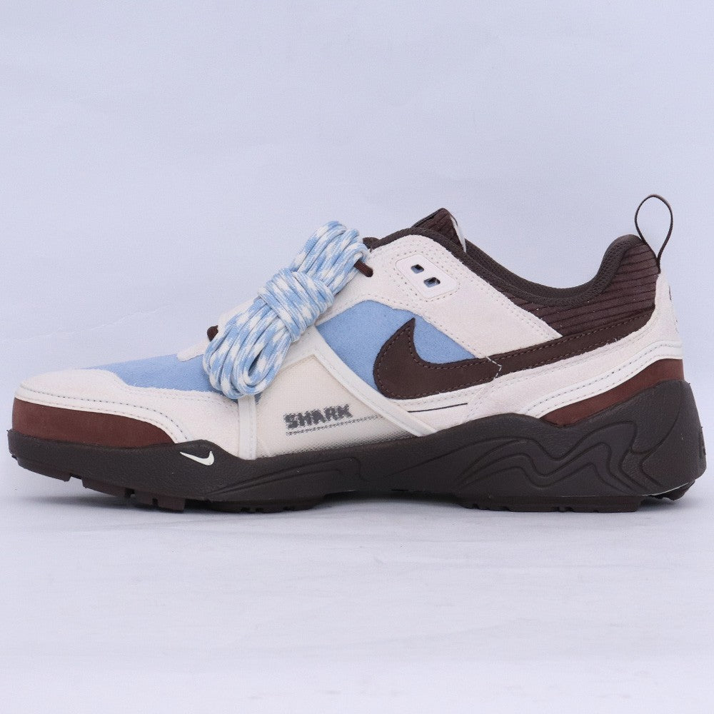 NIKE x TRAVIS SCOTT Zoom Field Sneakers Ivory/Blue Size 29cm