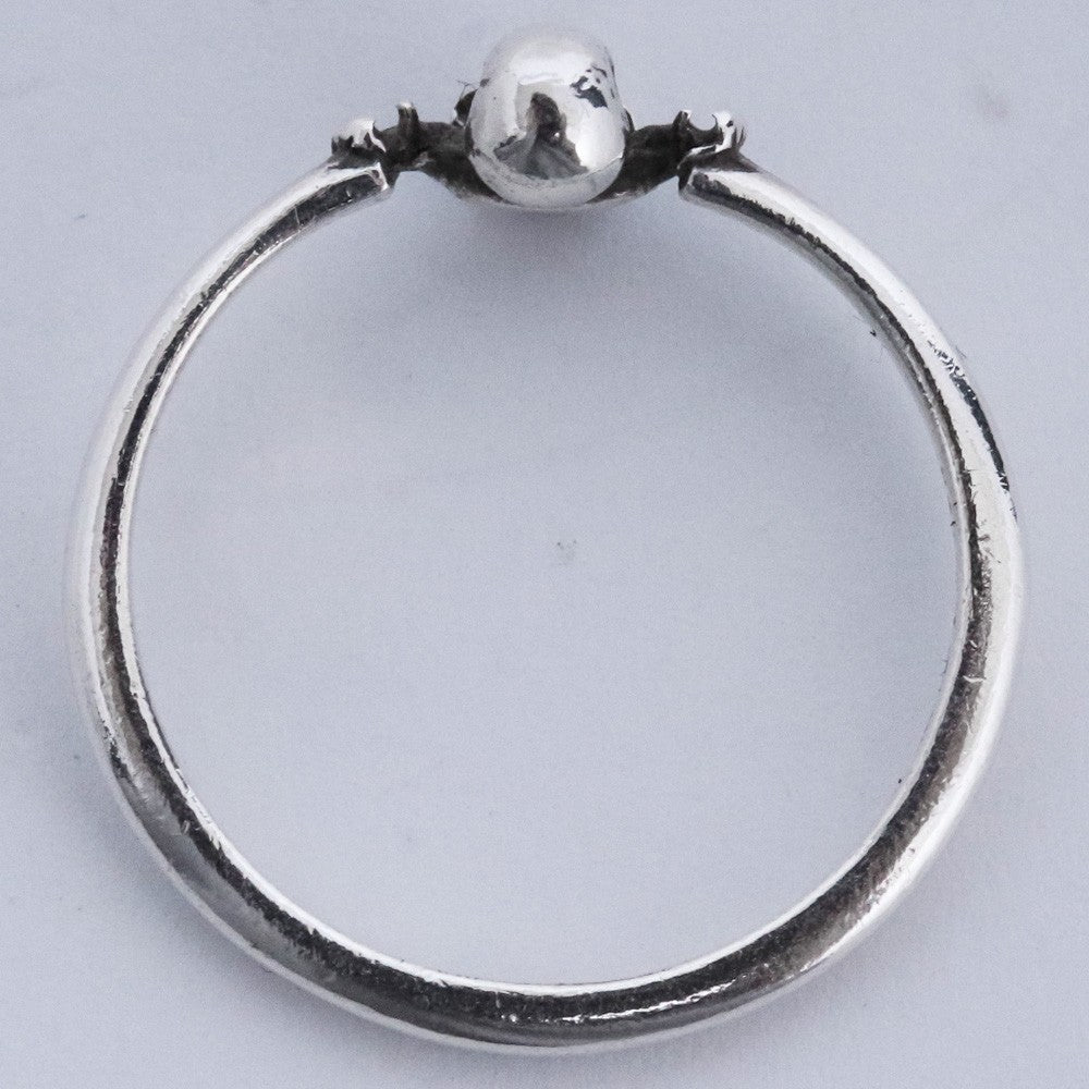 CHROME HEARTS BUBBLGM FOTI Ring Silver Size ONE SIZE