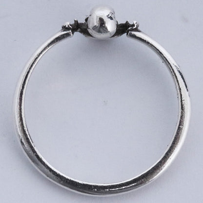 CHROME HEARTS BUBBLGM FOTI Ring Silver Size ONE SIZE
