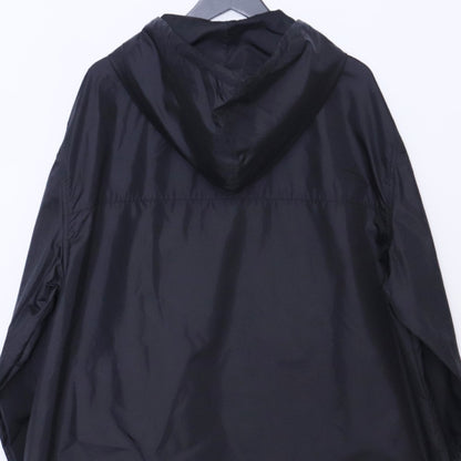 CELINE 22SS Eddie Slimane Nylon Logo Hoodie Black Size 50
