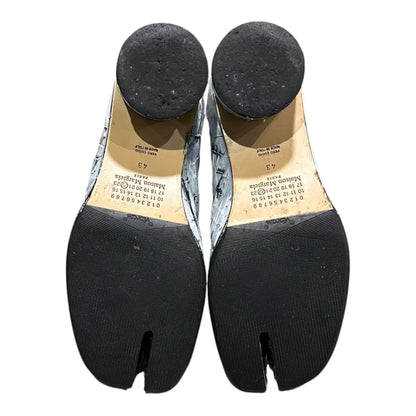 MAISON MARGIELA 21AW Tabi Croc Leather Boots Size EU 43