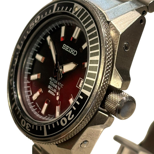 SEIKO Diver 200m Black Samurai Automatic Watch