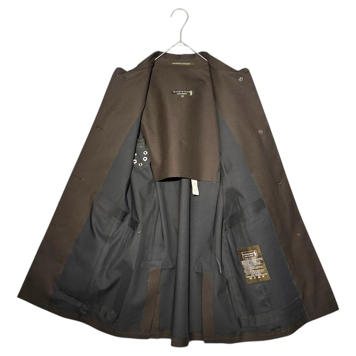 MACKINTOSH Rubberized Coat Size 34