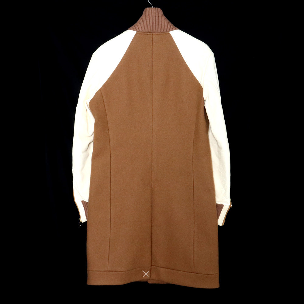 CRUCE&CO 16AW Varsity Chesterfield Coat Beige Size M