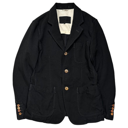 COMME des GARCONS HOMME DEUX Garment-Dyed Jacket Size XS