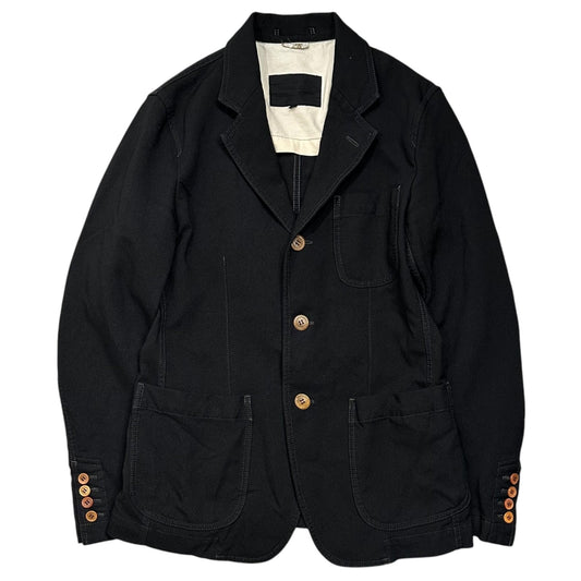 COMME des GARCONS HOMME DEUX Garment-Dyed Jacket Size XS