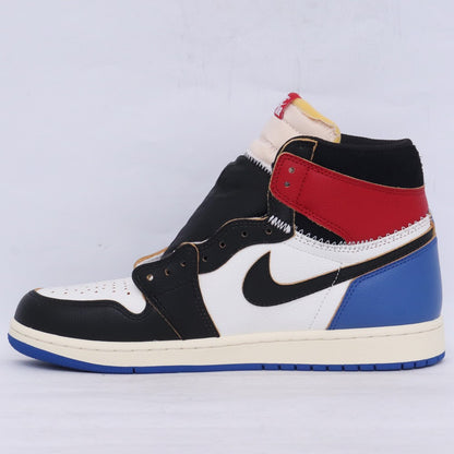 NIKE x Fragment x Union Air Jordan Sneakers Black Size 28cm