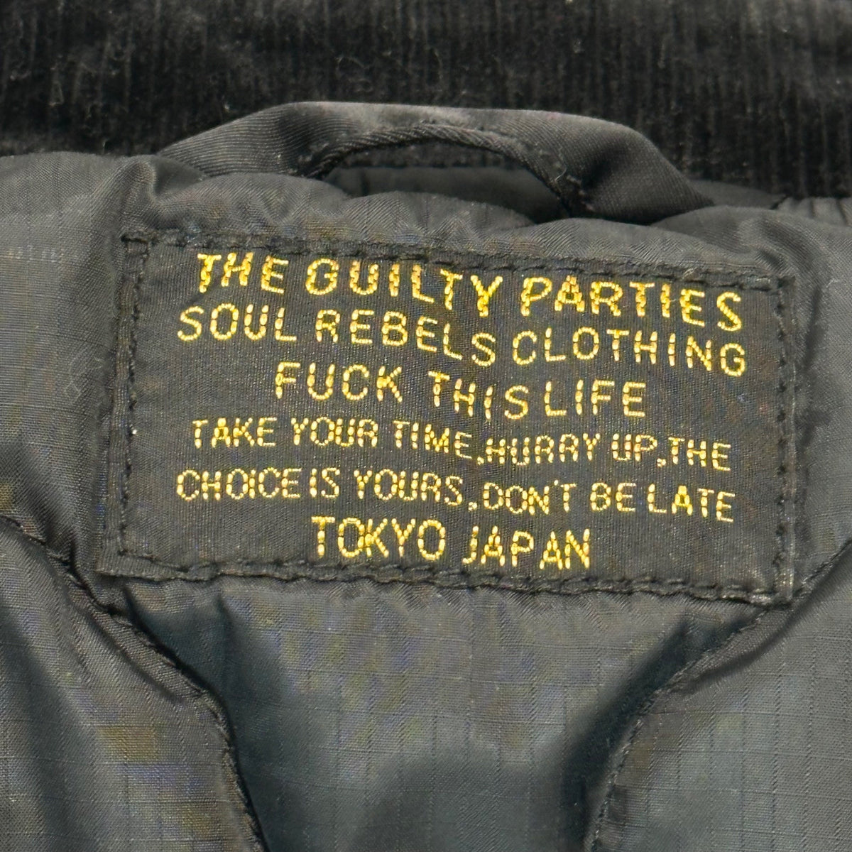 WACKO MARIA 18FW Deck Jacket Back Print PRIMALOFT Size M