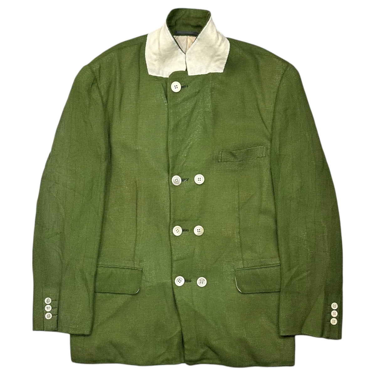 COMME des GARCONS HOMME PLUS 96AW Mods Jacket Green Size M