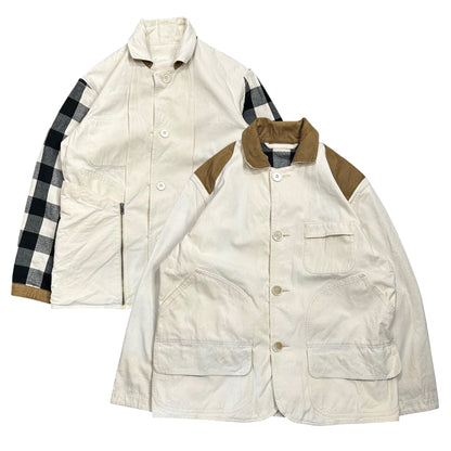 MAISON MARGIELA 22SS 4-Way Check Cotton Jacket Size 36