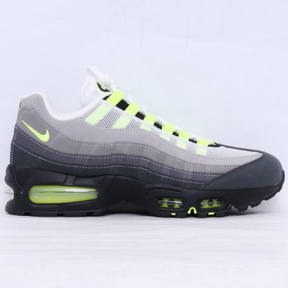 NIKE Women's Air Max 95 Big Bubble Neon Yellow Sneakers Size 27cm