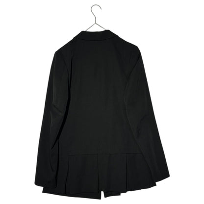 Y's Asymmetrical 3-Button Tailored Wool Jacket Size 1